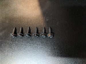 Black Coated Stainless Steel 10MM Screw bolt